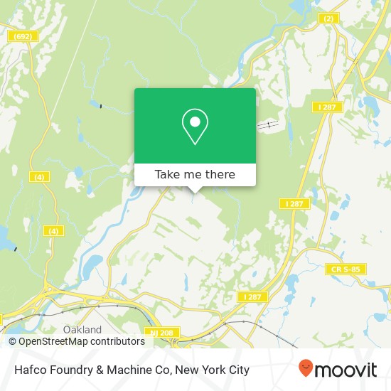 Mapa de Hafco Foundry & Machine Co
