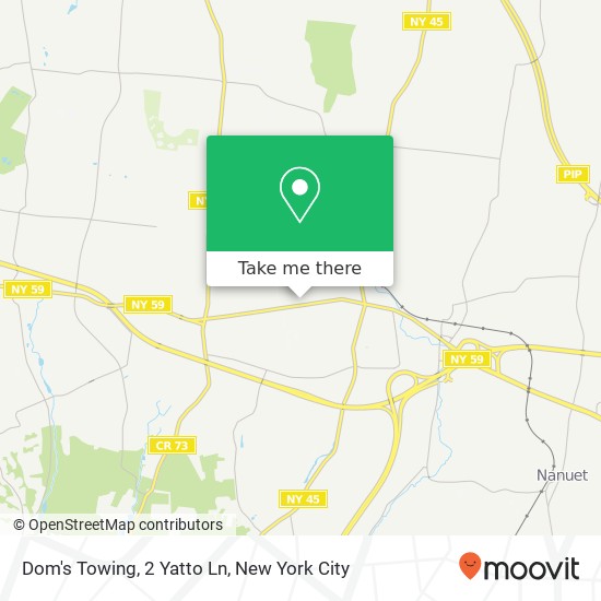 Mapa de Dom's Towing, 2 Yatto Ln