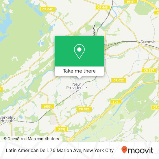 Latin American Deli, 76 Marion Ave map
