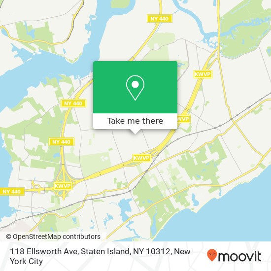 118 Ellsworth Ave, Staten Island, NY 10312 map