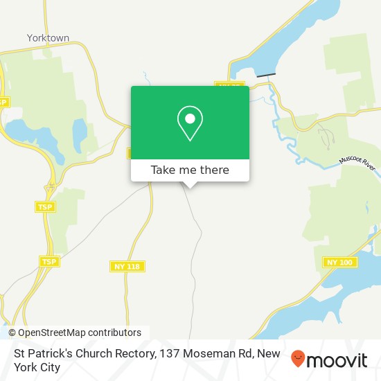 Mapa de St Patrick's Church Rectory, 137 Moseman Rd