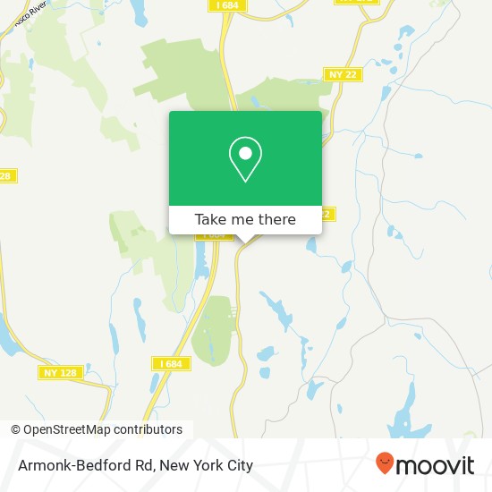 Mapa de Armonk-Bedford Rd, Armonk, NY 10504