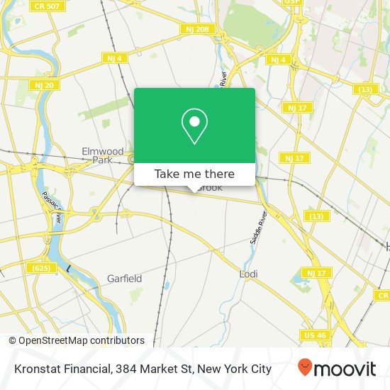 Kronstat Financial, 384 Market St map