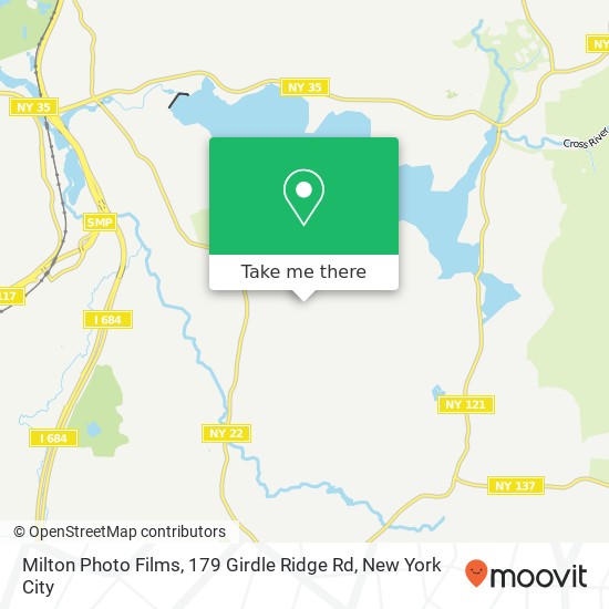 Mapa de Milton Photo Films, 179 Girdle Ridge Rd