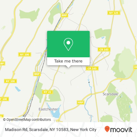 Madison Rd, Scarsdale, NY 10583 map