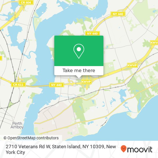 2710 Veterans Rd W, Staten Island, NY 10309 map
