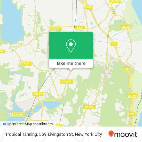 Tropical Tanning, 569 Livingston St map