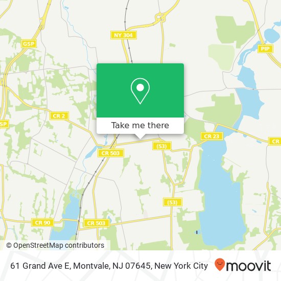 61 Grand Ave E, Montvale, NJ 07645 map