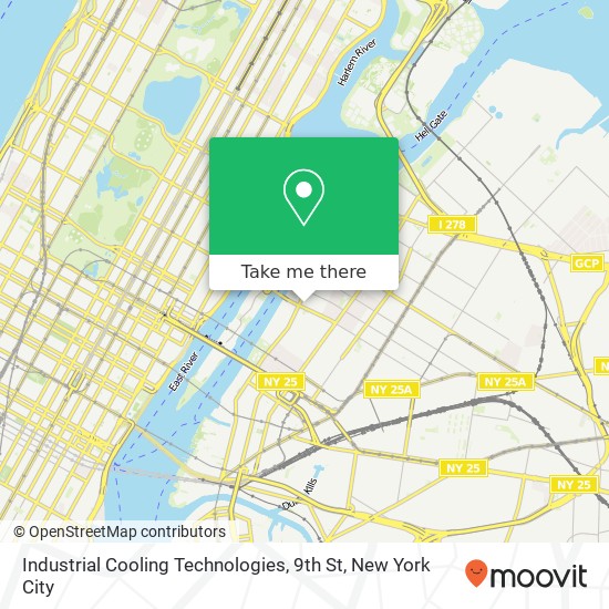 Industrial Cooling Technologies, 9th St map