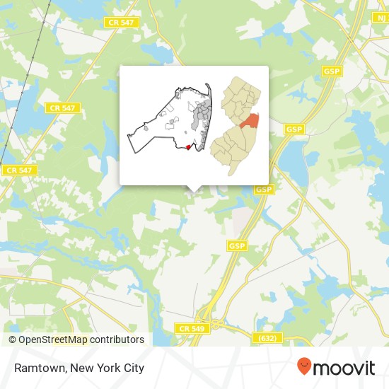 Ramtown map