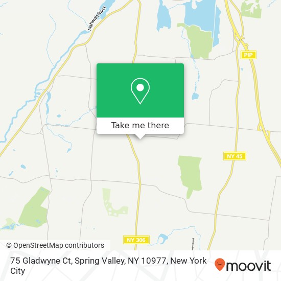 75 Gladwyne Ct, Spring Valley, NY 10977 map