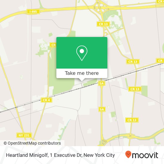 Mapa de Heartland Minigolf, 1 Executive Dr