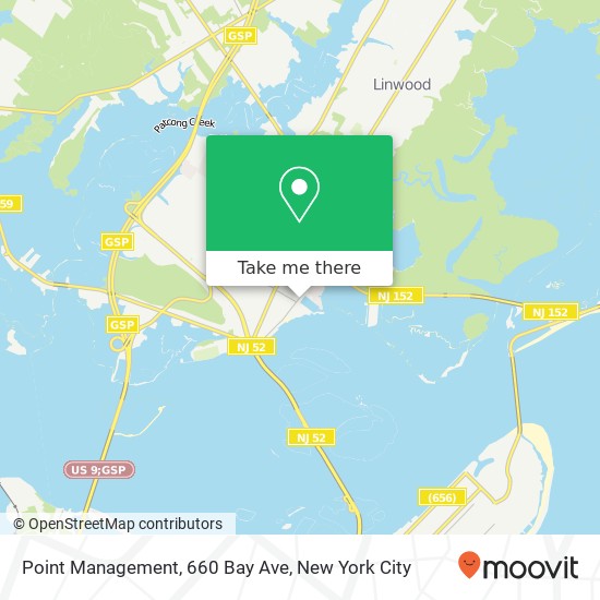 Mapa de Point Management, 660 Bay Ave