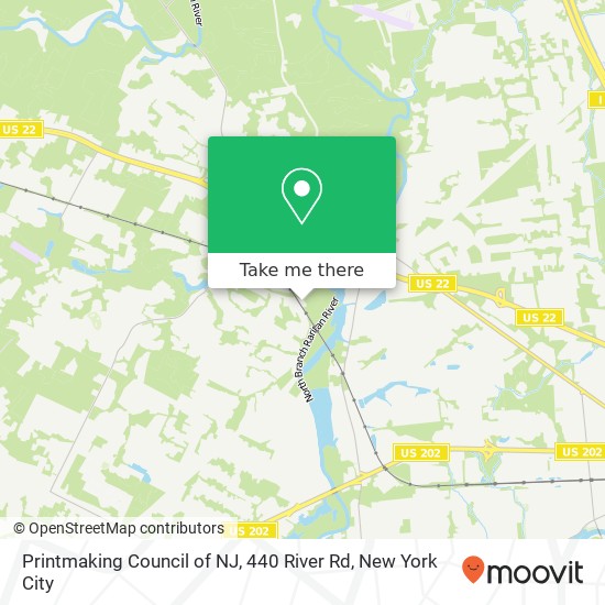 Printmaking Council of NJ, 440 River Rd map