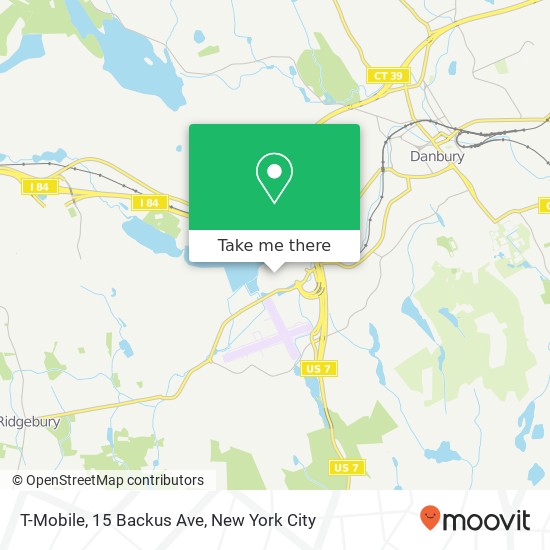 Mapa de T-Mobile, 15 Backus Ave