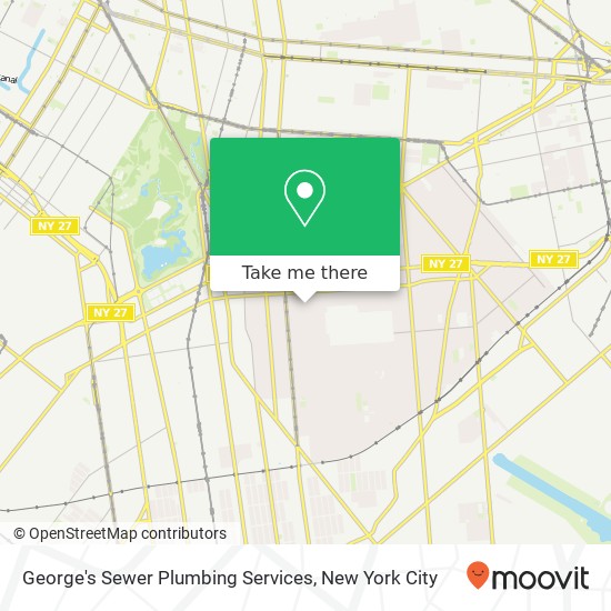 George's Sewer Plumbing Services map