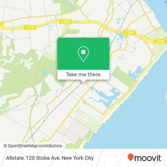 Allstate, 120 Stobe Ave map