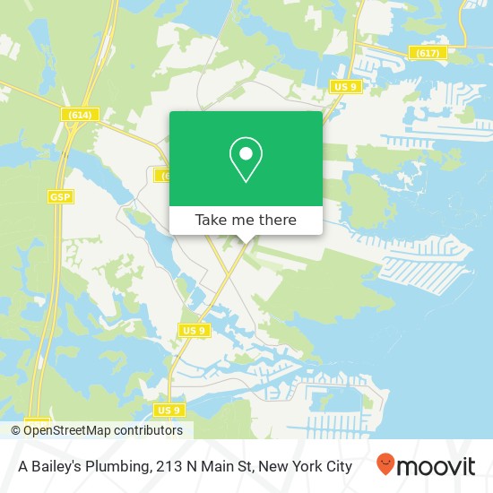 A Bailey's Plumbing, 213 N Main St map