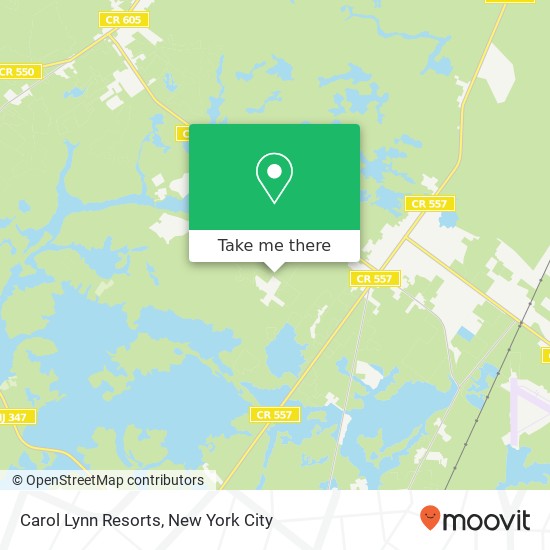 Carol Lynn Resorts map