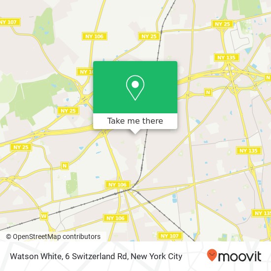 Mapa de Watson White, 6 Switzerland Rd