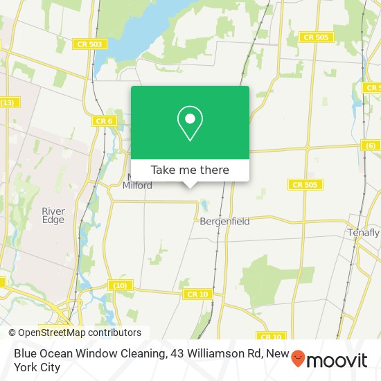 Mapa de Blue Ocean Window Cleaning, 43 Williamson Rd