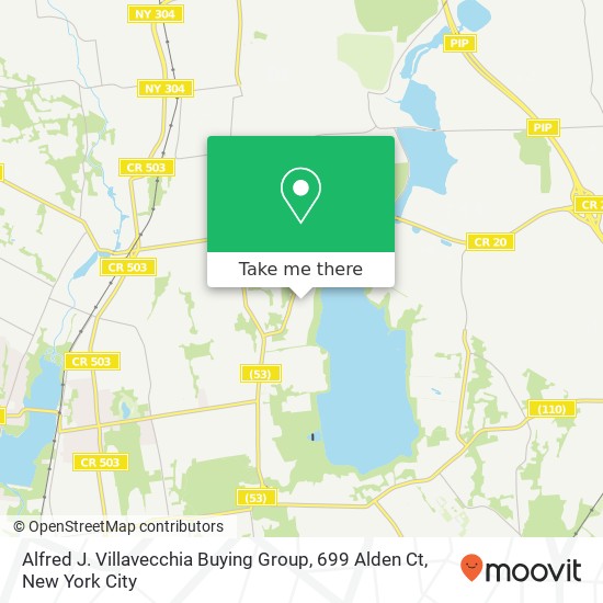 Alfred J. Villavecchia Buying Group, 699 Alden Ct map