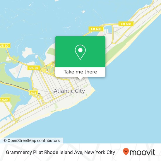 Mapa de Grammercy Pl at Rhode Island Ave