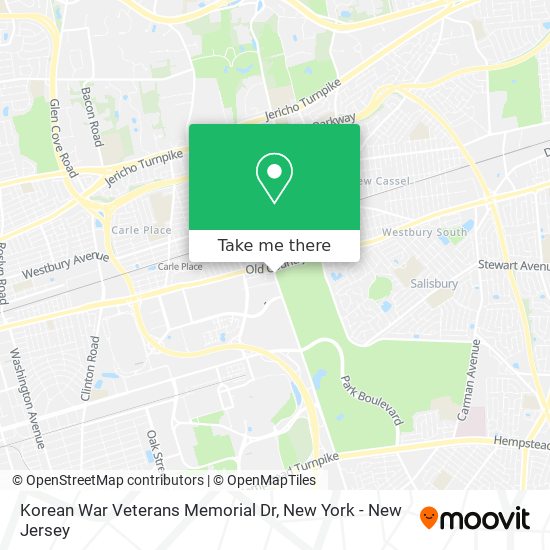 Korean War Veterans Memorial Dr map