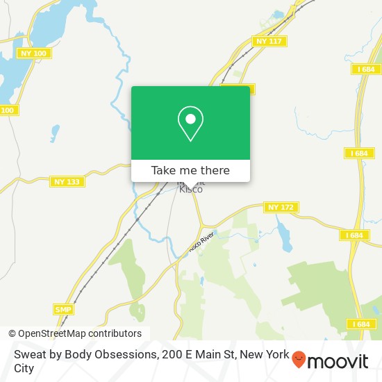 Mapa de Sweat by Body Obsessions, 200 E Main St