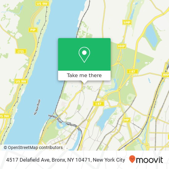 4517 Delafield Ave, Bronx, NY 10471 map