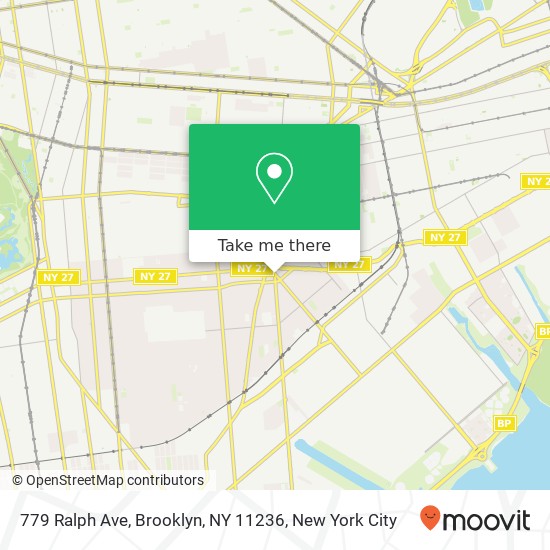 779 Ralph Ave, Brooklyn, NY 11236 map