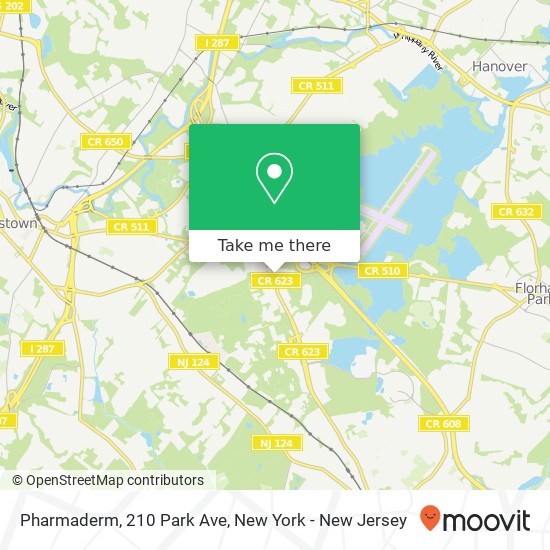 Mapa de Pharmaderm, 210 Park Ave