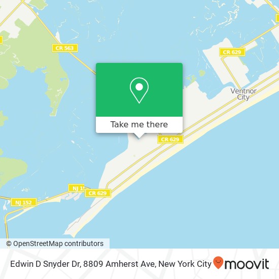Mapa de Edwin D Snyder Dr, 8809 Amherst Ave
