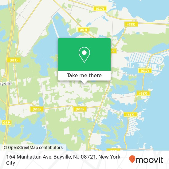 164 Manhattan Ave, Bayville, NJ 08721 map