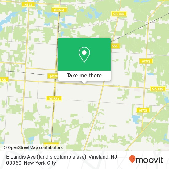 E Landis Ave (landis columbia ave), Vineland, NJ 08360 map