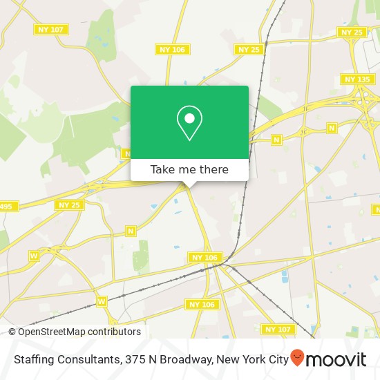 Staffing Consultants, 375 N Broadway map