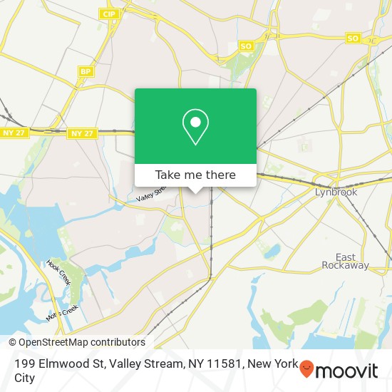 199 Elmwood St, Valley Stream, NY 11581 map