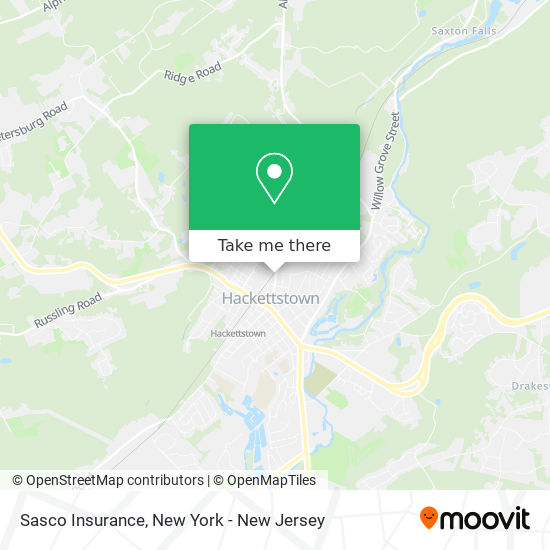 Sasco Insurance map