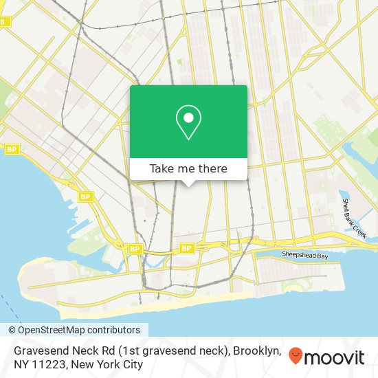 Gravesend Neck Rd (1st gravesend neck), Brooklyn, NY 11223 map