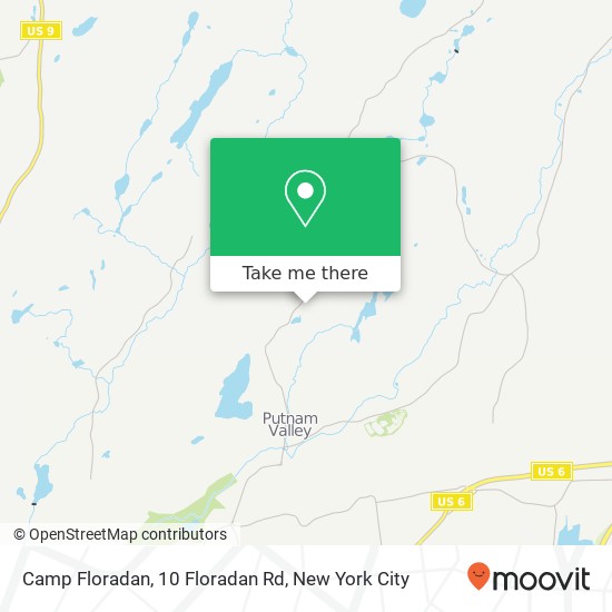 Mapa de Camp Floradan, 10 Floradan Rd