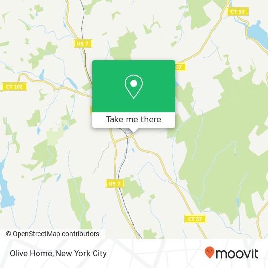Mapa de Olive Home