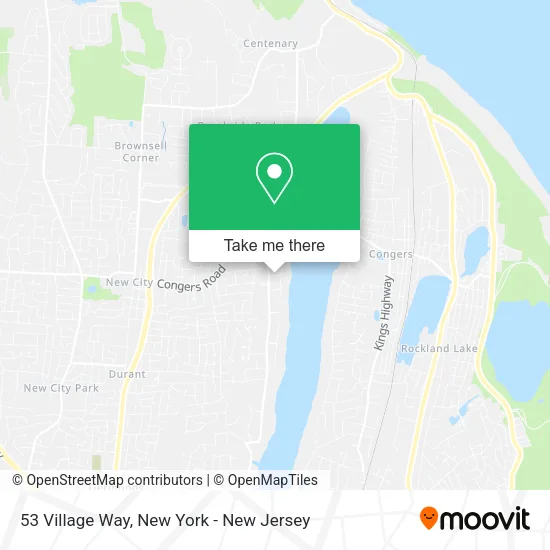 53 Village Way map
