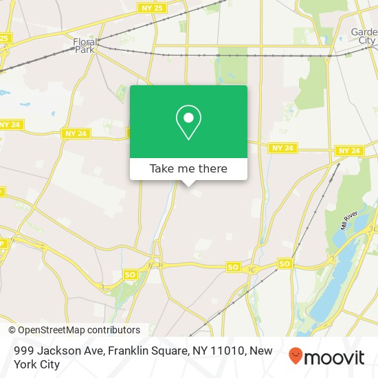 999 Jackson Ave, Franklin Square, NY 11010 map