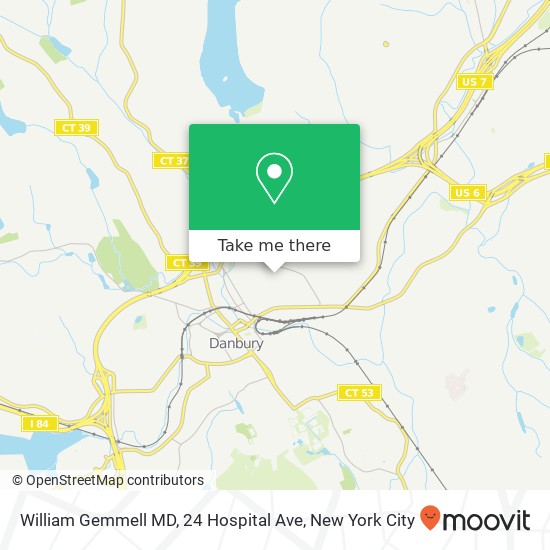 William Gemmell MD, 24 Hospital Ave map