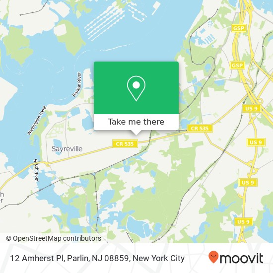 12 Amherst Pl, Parlin, NJ 08859 map