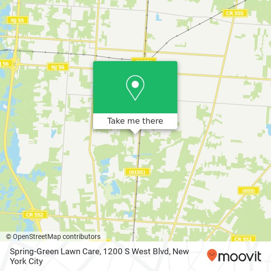 Spring-Green Lawn Care, 1200 S West Blvd map