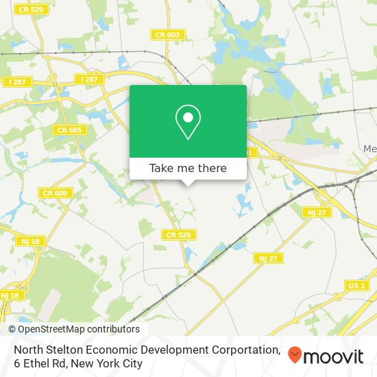 North Stelton Economic Development Corportation, 6 Ethel Rd map