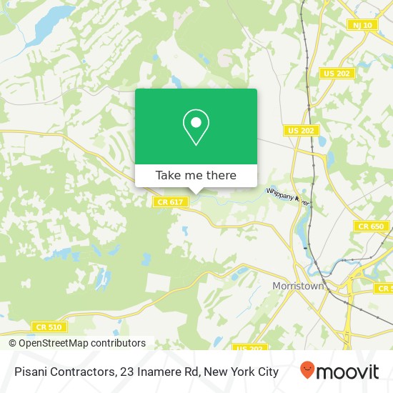 Pisani Contractors, 23 Inamere Rd map