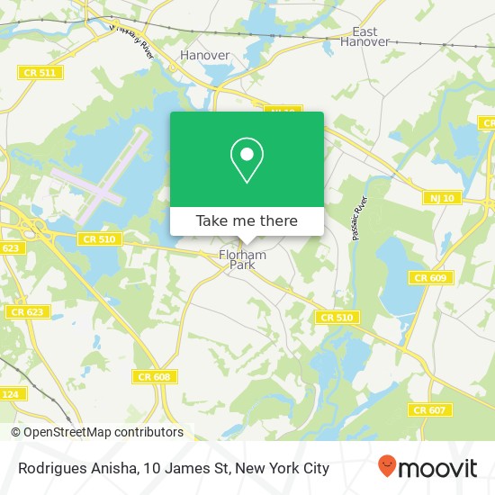 Mapa de Rodrigues Anisha, 10 James St