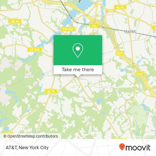 AT&T map